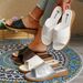 2026 New Summer Women's Solid Color Breathable Casual Open-toe Slippers Outdoor Non-slip Slope Heel Thick-soled Beach Slippers_vogvips.com