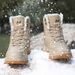 Outdoor Snow Boots Velvet Warm High-top Cotton Shoes Non-slip And Wear-resistant Men's Shoes Waterproof Hiking Shoes_vogvips.com