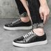 New Large-sized Lace Up Fashion Show, Business Leather Shoes For Men's And British Personalized Casual Sneakers_vogvips.com