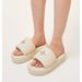 Cross-Border In-Stock X SMFK New Cross-Flower Strap Sandals Women, In Wilderness Black Leather, Suitable For Outdoor_vogvips.com