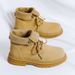 Martin Boots Summer Thick-soled Casual Lace-up Round Head Heightening Rhubarb Boots Short Boots_vogvips.com