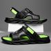 summer, In One Style, Suitable For Both Men And Women. Large Size Fashionable Men's Outdoor Cool Slippers Slippers_vogvips.com