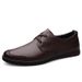 Men's Casual Leather Shoes Large Size Small Leather Shoes_vogvips.com