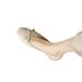 Women's 2025 Spring And Autumn New Fashionable Juezi Shallow Mouth Square Head Bow Soft Bottom Mother Versatile Flat_vogvips.com
