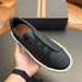 Z Family Men's Genuine Leather Casual Spring Lightweight Low Cut Green Sheepskin Round Head Adult Shoes_vogvips.com