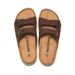 Women's Cork Slippers Summer Thick Soled Beach Sandals Woven Suede Double Buckles New Arrival_vogvips.com