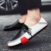 Men's Leather Casual Shoes With Flat Low Heel Lightweight Slip-on Soft Sole New Style Retro Fashion Suitable For_vogvips.com