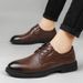 Regal Footwear Large Size 48 Business Casual Leather For Men Thick Sole Professional Work Office Suit Cowhide Men's Shoes_vogvips.com