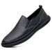 Suitable For All Seasons Top Layer Cowhide Summer New Casual Genuine Leather Breathable Single Sole Soft Surface Men's Shoes_vogvips.com
