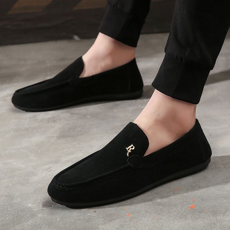 New Loafers Men's Student Casual Shoes Beanie Shoes Men's Fashion Shoes_vogvips.com