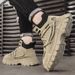 2025 New Autumn Anti-Slip Wear-Resistant Safety Shoes Men's Thick-Soled Height-Increasing Hiking Sports Martin Boots_vogvips.com