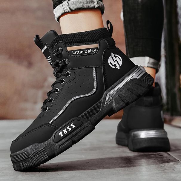Martin Boots, British Workwear, Motorcycle Shoes, Versatile Casual Shoes, Trendy Shoes, Outdoor Short Boots, Men's High Top Boots_vogvips.com