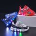 Wholesale Light-Up Children's Spring And Summer New Cartoon Car Sneakers For Boys, With Velcro Closure, Casual Shoes_vogvips.com