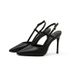 New Sexy Ins Style Shoes Thin Heel Shallow Mouth Pointed Korean Fashion High Heels Closed Toe Backless Nightclub Women's_vogvips.com