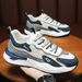 2025 Summer New Versatile Mesh Breathable Lightweight Soft Bottom Running Learn From Men's Casual Sports Trendy Shoes_vogvips.com
