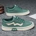 Men's Extra Wide Canvas Sneakers - Breathable Casual Slip-On Shoes For All Seasons, Lightweight & Comfortable With EVA Sole_vogvips.com