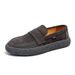 New men's casual shoes suede leather breathable non-slip soft sole set foot single shoe cargo board shoes_vogvips.com