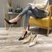 8CM Black Sexy Elegant European And American Style Small 31 32 33 High Heels, Stiletto Heel, Versatile Pointed Toe,_vogvips.com
