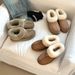 2024 Winter New Thickened Shallow Low-Cut Solid Color Sheepskin Integrated Women's Wool Mouth Tasi Special Snow Boots_vogvips.com
