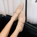 Mesh Ballet Flats With Rhinestone Accents (Breathable, Mary Jane Style, Lightweight & Comfortable For Women)_vogvips.com