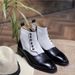 European Warm Series Shoes Autumn Winter Martin British Handmade Leather Classic Men's Short Boots Gentleman Style_vogvips.com