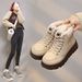 Martin Boots High-top Velvet Female Student Thick-soled Casual Warm Street Shot_vogvips.com