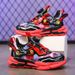 Boys' Leather New Button Sports Shoes Autumn Soft And Light Children's Shoes Boy Student Mecha Running Shoes_vogvips.com