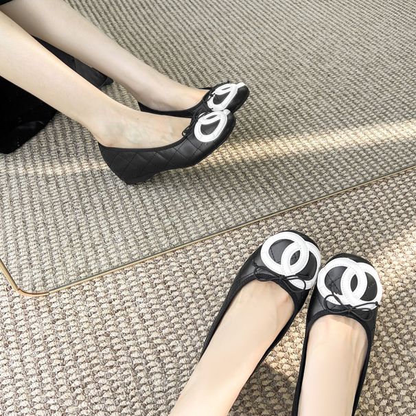 Short-stature Height-increasing Floral-patterned Lace-up Flats For Women, French-style Retro Flat Shoes Suitable For Daily Wear_vogvips.com