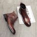 European Warm Series 2025 Autumn Winter High-top Men's Martin Boots Fashion British Korean Style Leather Shoes_vogvips.com