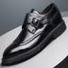 Suitable For All Seasons New Men's Korean Style Youth Trendy Fashion Versatile Trend Office Work Business Formal Leather Casual Single Shoes_vogvips.com