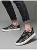 Bear Pattern First Layer Cowhide Board Shoes Men's European Station Men's Shoes Soft Sole Men's Casual Shoes One Pedal Shoes_vogvips.com