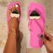 Cross-Border Trade Women's Flip-Flops Heart-Shaped New Simple Beach Sandals For Women European And American Fashi_vogvips.com