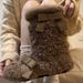 White Bowknot Furry Snow For Women 2025 Winter New Style Fleece-Lined Warm Short Boots Versatile Northeast Cotton Shoes_vogvips.com