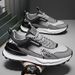 New Men's Spring Brand, High-End Feel, Summer Breathable Mesh Shoes, Youth Sports And Leisure, Dad Trendy Shoes_vogvips.com