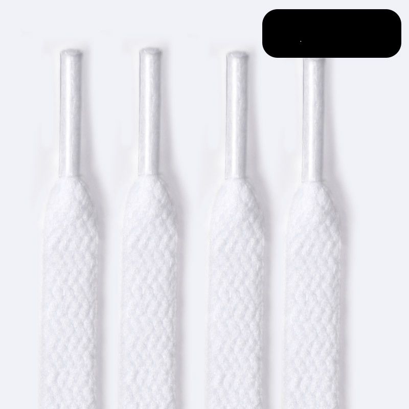 Shoe Accessories single layer flat sports shoes canvas basketball shoes pink black gray color white shoelace rope a pair_vogvips.com