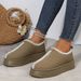 Women's Shoes Snow Boots For Women Winter New Thick Soled Round Toed Internet Celebrity Warm Cotton Shoes_vogvips.com