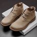 European Warm Series Men's Martin Mid-Top Casual Versatile Autumn Lace-Up Trendy Work Fashion Genuine Leather High-Top Boots_vogvips.com