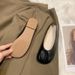 French Low Heel Scoop Shallow Mouth, One Foot Kick, Late Evening Style, 2025 Spring And Autumn New Grandma Shoes,_vogvips.com