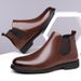 Autumn Winter Fleece-Lined Martin Men's Shoes Wear-Resistant Work Boots Rubber Outdoor Hiking Large Size 38-4_vogvips.com