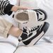 Forrest Gump New White Autumn Autumn/Winter Women's Dad Shoes Board Sports Versatile Leisure_vogvips.com