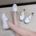 Nurse For Women, Winter New Fashion Versatile Single Spring And Autumn Soft Sole Non-Slip Hospital Work Sho, White_vogvips.com