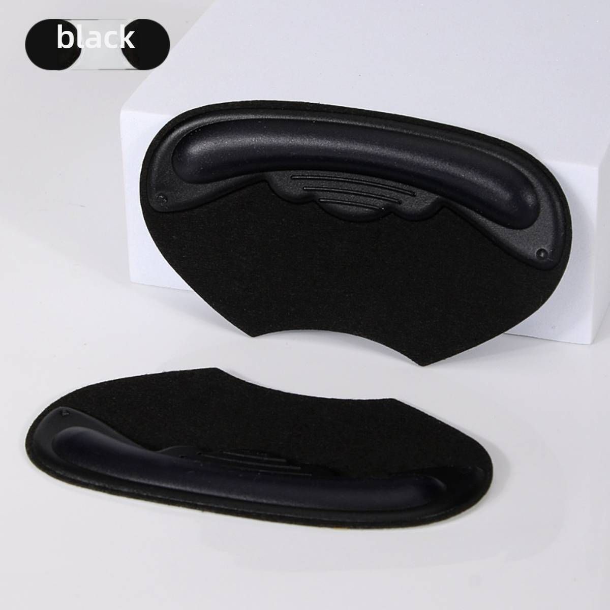 Soft U-Shaped Heel Grips For Shoes – Anti-Slip & Anti-Rub Pads For Sneakers, Boots & Dress Shoes (Pink, Black, Gray, Mint Green, 9x5cm)_vogvips.com