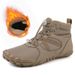 2025 Winter Cotton Shoes With Fleece Waterproof Snow Boots,, Comfortable Couple High-top Casual Cotton_vogvips.com