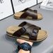 Summer Sandals Men's Casual Slippers 2025 New Wear, Sport, Driving, Dual Purpose Wear Resistant Beach Coolers_vogvips.com