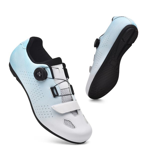 New Road Self-locking Riding Shoes Hard Soled Mountain Bike Shoes To Help Men Bike Lock Shoes Riding_vogvips.com