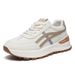 Women's Thick Soled Sneakers 2026 New Style Height Increasing Soft Soled Lightweight Non Slip Running Shoes for Students_vogvips.com