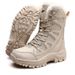 Winter Outdoor Snow Boots For Men, High Top And Plush Warm Cotton Shoes For Women, Couple_vogvips.com