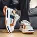 2025 Early Spring New Thick Sole Height Increasing Fashionable Elegant Colorful Trendy Men's Sports Casual Shoes_vogvips.com