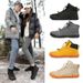 Outdoor Hiking And Mountaineering Cotton Shoes, Men's And Women's Snow Boots, Work Boots_vogvips.com