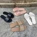 Cross-Border Plus Size 2025 New Shiny Gold Women's Slippers Internet Celebrity Flat One-Word Beach Soft Sole Non-Slip_vogvips.com